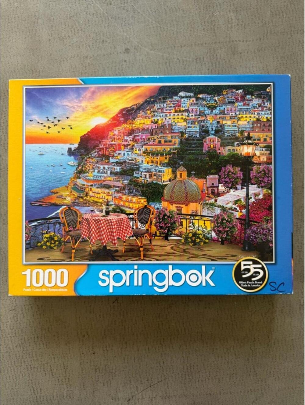 Springbok / 1000 Piece Puzzle / Positano Italy
